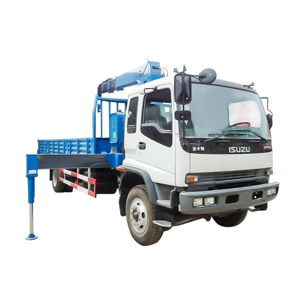 6 Wheel Truck With Crane